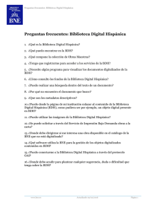 Preguntas frecuentes: Biblioteca Digital Hispánica