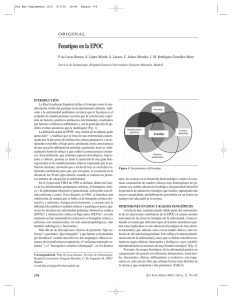 Fenotipos en la EPOC - Revista de Patología Respiratoria