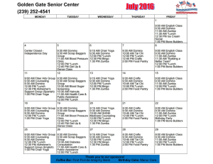 Golden Gate Senior Center (239) 252-4541