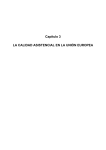 La calidad asistencial en la unión europea