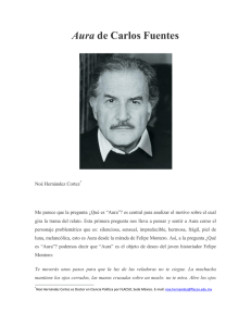 Aura de Carlos Fuentes