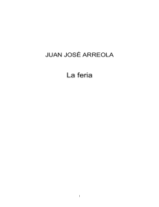 La feria_Arreola, Juan Jose