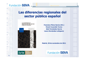 Las diferencias regionales del sector público