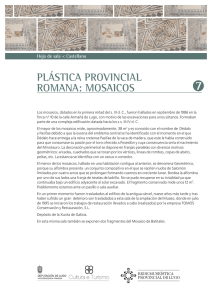 plástica provincial romana: mosaicos