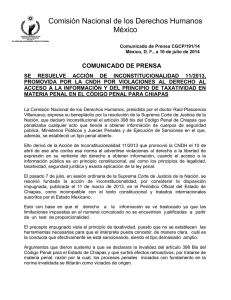 Comisión Nacional de los Derechos Humanos México