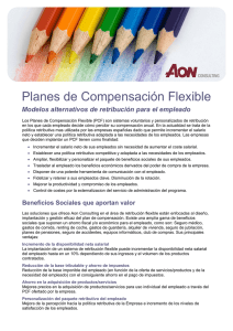 Planes de Compensación Flexible