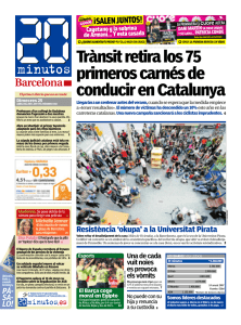 Trànsit retira los 75 primeros carnés de conducir en Catalunya
