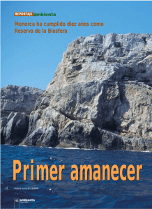 Menorca ha cumplido diez años como Reserva de la Biosfera