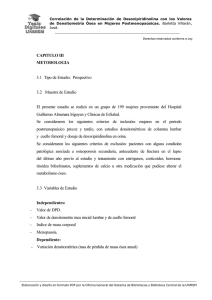 CAPITULO III METODOLOGIA 3.1 Tipo de Estudio