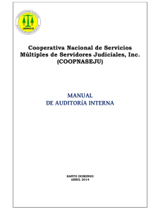 MANUAL DE AUDITORíA INTERNA