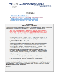 CONTENIDO - Comisión Reguladora de Energía