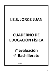cuaderno de educación física - IES JORGE JUAN / San Fernando