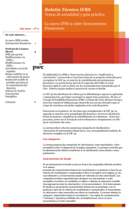 La nueva IFRS 9 sobre instrumentos financieros (PDF - 524 Kb)