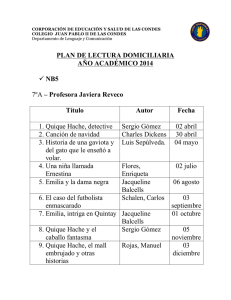 plan lector 7º y 8º - Liceo Juan Pablo II