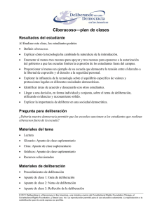 Ciberacoso—plan de clases - Constitutional Rights Foundation