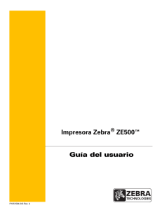 ZE500 - Guía del usuario