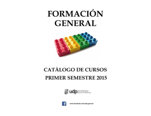 formación general - Universidad Diego Portales