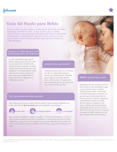 Guía del sueño del bebé entre tres y doce meses de