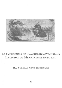 L a CIUDAD DE MÉXICO EN EL SIGLO XVII