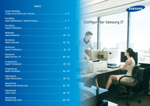 Configurador Samsung IT