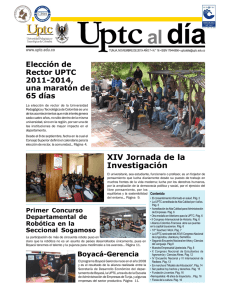 Edición N° 16-2010 - Universidad Pedagógica y Tecnológica de