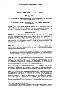 0858 - Superintendencia Financiera de Colombia