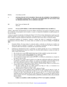 Formularios requeridos - Recinto Universitario de Mayagüez
