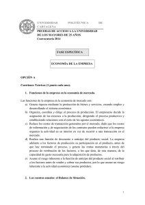 Examen resuelto - Universidad Politécnica de Cartagena