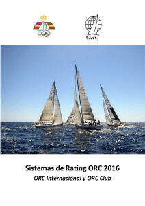 ORC Rating Systems 2016 _español