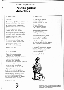 Nuevos poemas dialectales - Revista de la Universidad de México