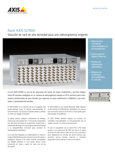 Rack aXIs Q7900 - Axis Communications
