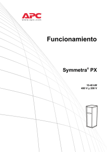 Funcionamiento Symmetra® PX