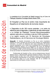 El Hospital La Paz es el centro más importante de España en el