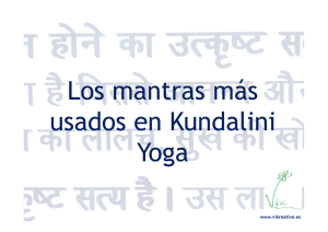 Mantras más usados en kundalini yoga