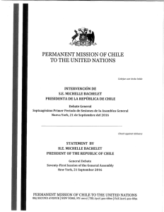 permanent mission of chile to the united nations