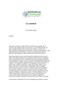 La catedral - Biblioteca Virtual Universal