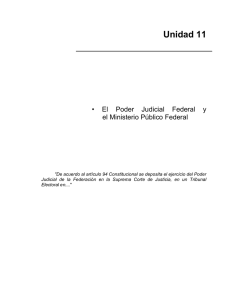 El Poder Judicial Federal y el Ministerio Público Federal
