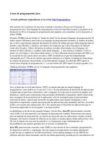 Curso de programación Java
