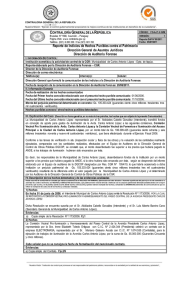 Reporte DAF N° 09/11 Municipalidad de Carlos Antonio López