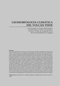 Geomorfología climática del Volcán Teide1.67 MB