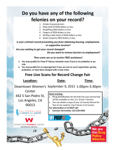 Free Live Scans for Record Change Fair Do you have any of the