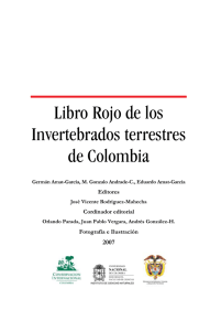 Libro Rojo de los Invertebrados terrestres de Colombia - Bio