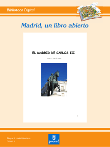H 16. El Madrid de Carlos III