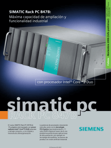 SIMATIC Rack PC 847B - Máxima capacidad de ampliación y