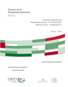 Gaceta de la Propiedad Industrial