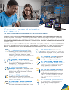 10 razones principales para utilizar dispositivos Intel® Education 2