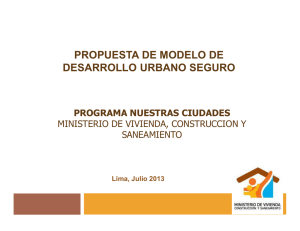 propuesta de modelo de desarrollo urbano seguro