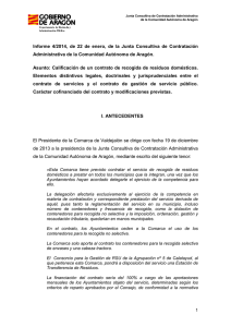 Informe 4/2014 - Gobierno de Aragón