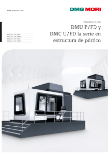 DMU P / FD y DMC U / FD la serie en estructura de pórtico