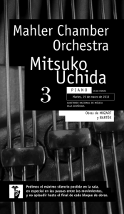 Uchida Mitsuko - Fundacion Scherzo